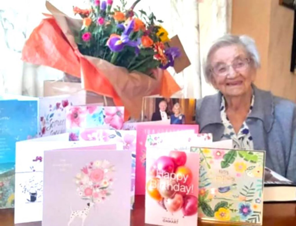 Supercentenarian Hilda Luck celebrates her 111th birthday, crediting her longevity to a love of chocolate, reading, and staying active - one of Britain's oldest residents.