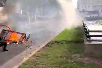 Photojournalist Pablo Grillo, 35, is fighting for his life after losing part of his brain when a tear gas canister struck his head during a riot in Buenos Aires.