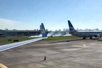 A Boeing 737’s engine exploded after a bird strike on takeoff in Buenos Aires, scattering debris on the runway - forcing an emergency landing and major flight disruptions.