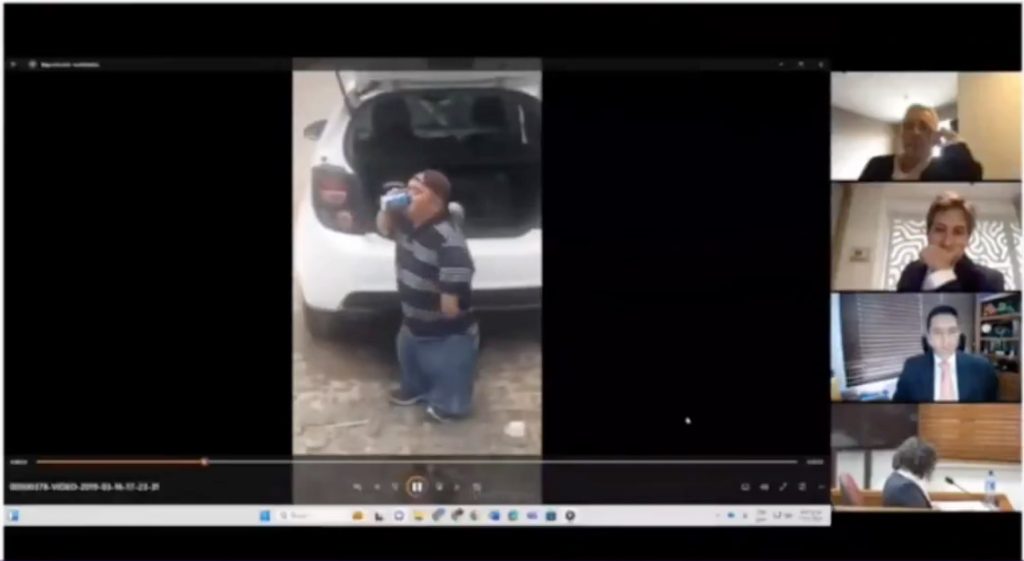 Prosecutors accidentally play an explicit video during ex-Colombian president Álvaro Uribe’s trial, sparking laughter in court - a shocking gaffe in the bribery case.