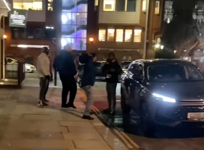 A street fight in South Kensington escalated into a hit-and-run as a driver sped off, knocking a moped rider into a parked car, leaving locals shocked.