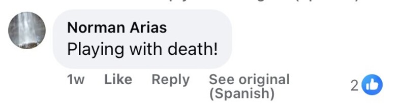 Social media comment on the post of A tour guide in Costa Rica sparked outrage after recklessly teasing a giant crocodile at the Tárcoles River - prompting officials to warn against dangerous wildlife interactions.