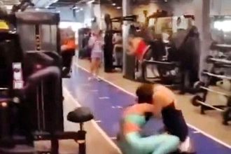 Gym brawl erupts between two couples in Brazil - punches, kicks, and chaos caught on camera. See what led to the shocking fight and how it all ended.