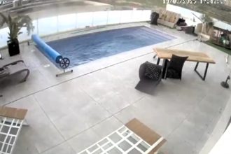 A tornado tore through a British family's home in Torremendo, Alicante, during Storm Konrad. Captured on CCTV, the storm caused widespread damage in Spain.