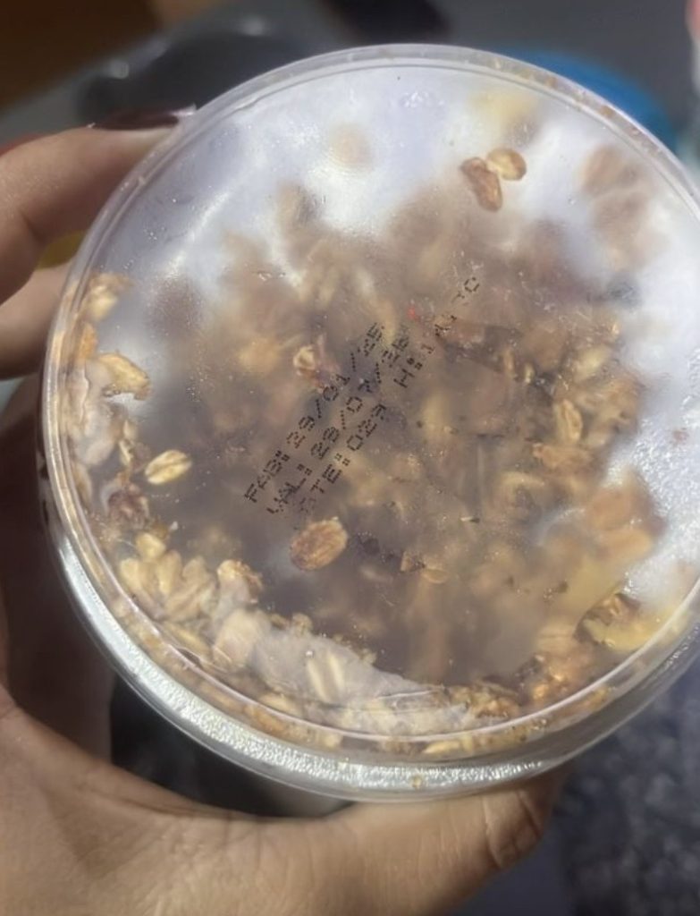 A baby died and her mum's cousin was hospitalised after eating granola suspected to be poisoned, sparking a police investigation into mystery food deliveries in Brazil.