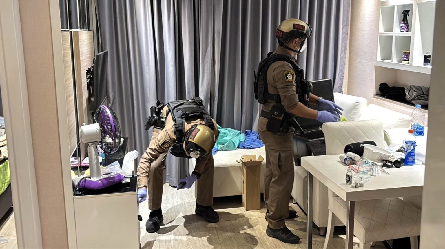 British tourist critical after allegedly shooting himself in Russian roulette game in Thailand - police probe drug use and firearm possession as foul play not ruled out.