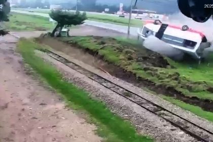 A deadly bus crash near Bogotá left 3 dead and 33 injured after a coach slammed into another bus, sending passengers flying through windows in a horrific collision.