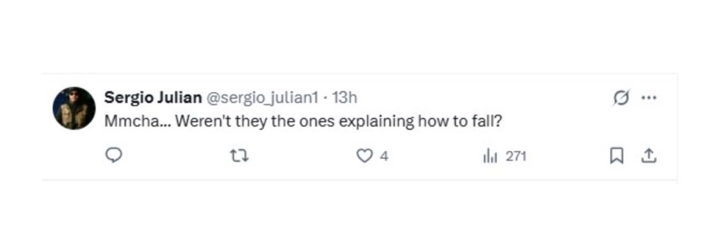 Social media comment on the post of A firefighter in Mexico City was injured after bouncing off an inflatable cushion during a drill for the 2025 National Earthquake Drill, prompting a safety review.