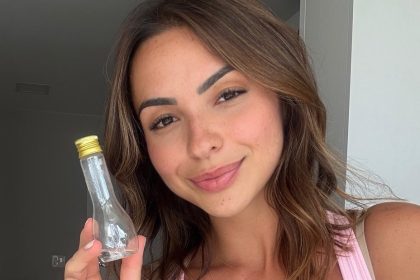 Fitness influencer Karol Rosalin is selling her post-workout sweat for £40 a bottle after a fan’s request went viral. She has already sold over 100 units to eager followers.