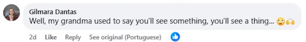 Social media comment on the post of Woman catches husband in motel threesome with young mistress and her own brother in shocking betrayal - footage from Brazil goes viral, sparking outrage and disbelief.