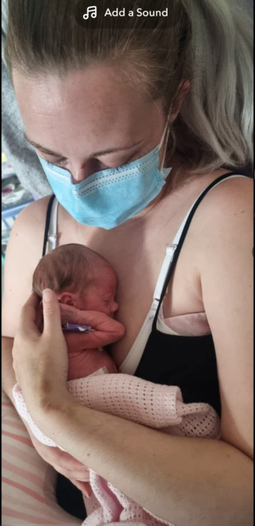 A mum rushed for an emergency C-section after pre-eclampsia symptoms shares her story to raise awareness and help others avoid life-threatening complications.