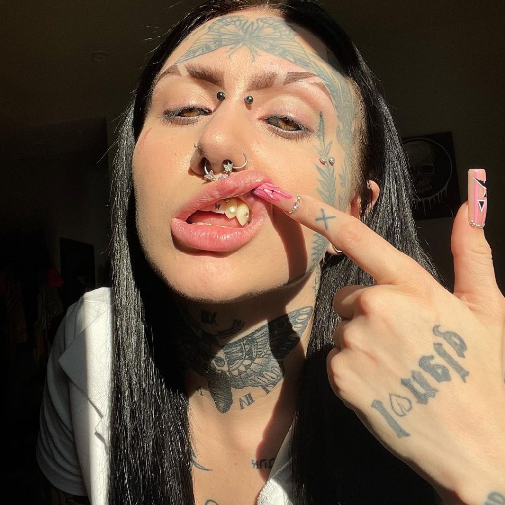 Orylan spent £52,000 on tattoos, a split tongue and eyeball ink to achieve her dream look and says she’s never felt more beautiful despite cruel online trolling.