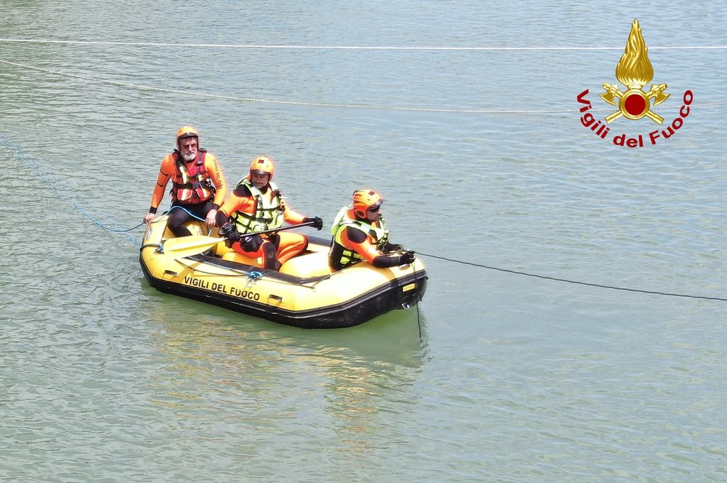 Gianfranco Baldin, 63, tragically died after jumping into a swollen Italian stream to save his dog, who survived thanks to firefighters after a 24-hour search effort.