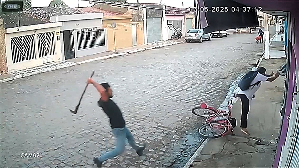 Grandad Sebastião Fabiano da Silva, 59, was brutally killed with a scythe in Brazil during a custody feud over his granddaughter, with two suspects arrested and a third at large.