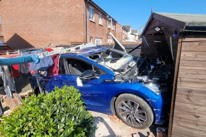 A £47,000 Skoda EV crashed through a wall into a shed in Devon, leaving firefighters scrambling to find online kill switches to safely disable the high-voltage system.