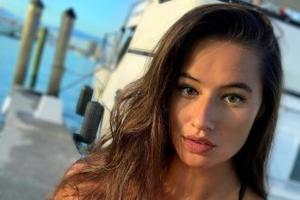 Model Marie Temara earns \$10m a year thanks to her 6ft 3in height - and says old bullies now pay to see her on OnlyFans after years of teasing her in school.