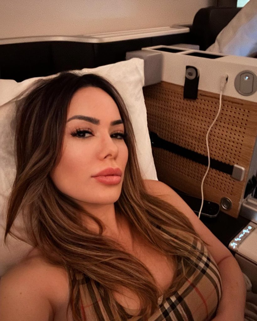 Model Ju Isen spends up to £10k on first class flights to avoid harassment mid-air - saying peace, privacy and protection from unwanted attention are worth the price.