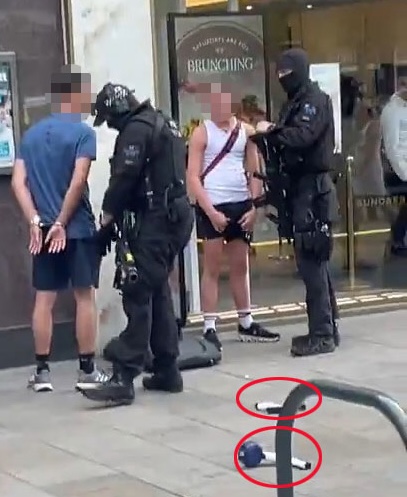 Armed police swooped on teens with water pistols outside a Wetherspoons in Watford after firearm reports - officers confirmed the toys were harmless and no action was taken.