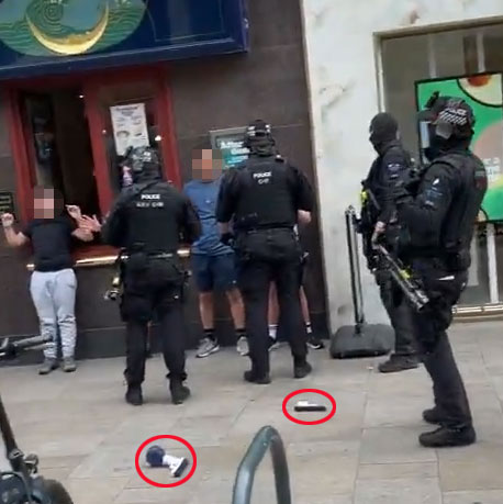 Armed police swooped on teens with water pistols outside a Wetherspoons in Watford after firearm reports - officers confirmed the toys were harmless and no action was taken.