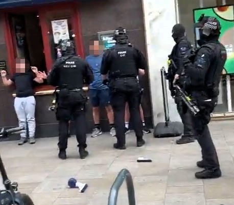 Armed police swooped on teens with water pistols outside a Wetherspoons in Watford after firearm reports - officers confirmed the toys were harmless and no action was taken.