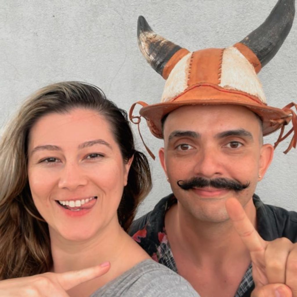 Vagner Macedo and wife Bella Mantovani made \$80,000 from their polyamorous lifestyle as he watches her with other men - a kink they say reignited their marriage.