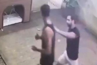 An off-duty Brazilian police officer allegedly shot a man in the leg during a jealous confrontation over his girlfriend, claiming self-defence after a violent altercation.