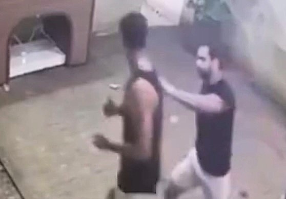 An off-duty Brazilian police officer allegedly shot a man in the leg during a jealous confrontation over his girlfriend, claiming self-defence after a violent altercation.