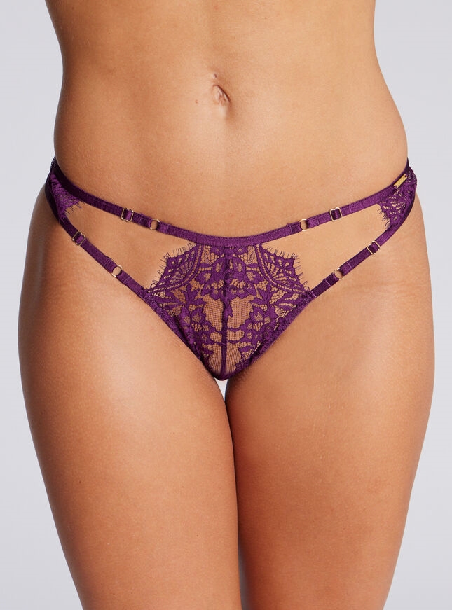 A woman was stunned by £3 ‘bumless’ briefs with a large hole over the bottom - sparking online jokes and confusion over their unusual and revealing design.