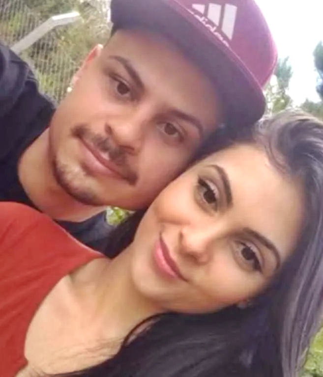 Joice Mara, 24, was murdered in her sleep by ex-husband Matheus Vinícius Lisboa, who was later shot dead by police - the couple shared an eight-year-old son in Brazil.