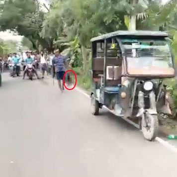 A man in India is accused of beheading his sister-in-law during a family dispute, then parading her severed head through town before being arrested by police.