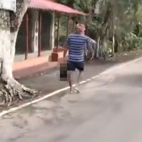 A man in India is accused of beheading his sister-in-law during a family dispute, then parading her severed head through town before being arrested by police.