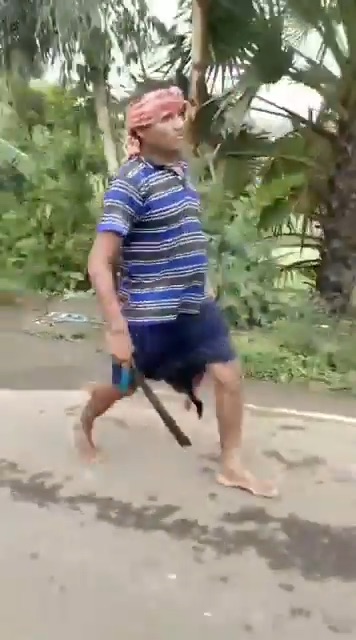 A man in India is accused of beheading his sister-in-law during a family dispute, then parading her severed head through town before being arrested by police.