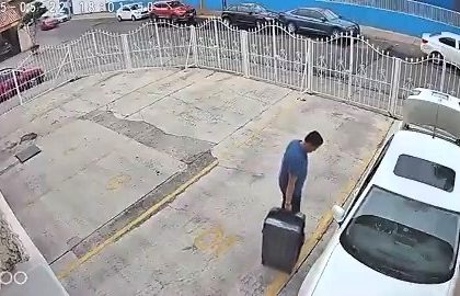 Chilling CCTV shows man carrying bin bag with woman's body before her confirmed death - Lorena Morales vanished in León, Mexico as suspect now held in custody.
