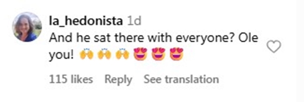 Social media comment on the post of Ed Sheeran dines at Michelin-starred chef Dabiz Muñoz's StreetXO in Madrid, savoring global fusion dishes including famed creations inspired by fish semen delicacies.