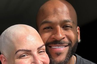 Footballer Marcão shared a heartfelt video as he shaved wife Pan's head during her cancer treatment - calling it “our battle together” as their daughter offered support.
