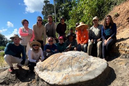 Giant 9-million-year-old turtle fossil found in Brazil’s Amazon - shell of extinct Stupendemys geographica measures nearly 8ft, marking major paleontological discovery.