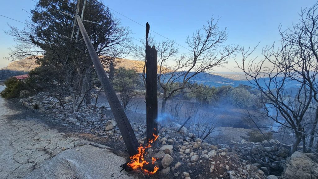 Wildfires devastate central Chios as Greece battles blazes ahead of tourist season - over 6,000 hectares burned, villages evacuated, and arson suspected in fire outbreak.