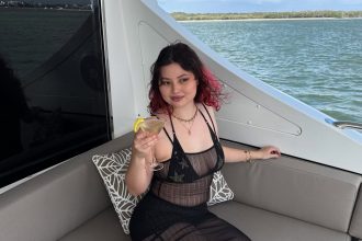 A professional girlfriend earning £1,000 per date has fallen for a female client during a paid outing, marking her first same-sex romance and turning down payment out of love.