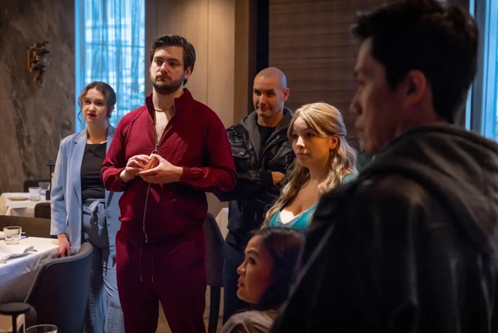 Knives Out fans can now dine and detect at The Perfect Bite - a London murder mystery dinner with live clues, drama and gourmet food in the old Bank of England vaults.