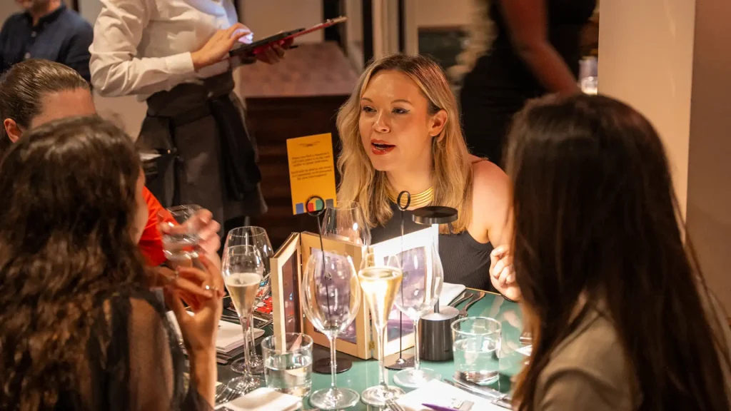 Knives Out fans can now dine and detect at The Perfect Bite - a London murder mystery dinner with live clues, drama and gourmet food in the old Bank of England vaults.