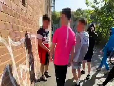 A 15-year-old boy was ambushed by a gang in Kidderminster after being lured to a canal. His family is now fundraising to escape the area and protect their children.