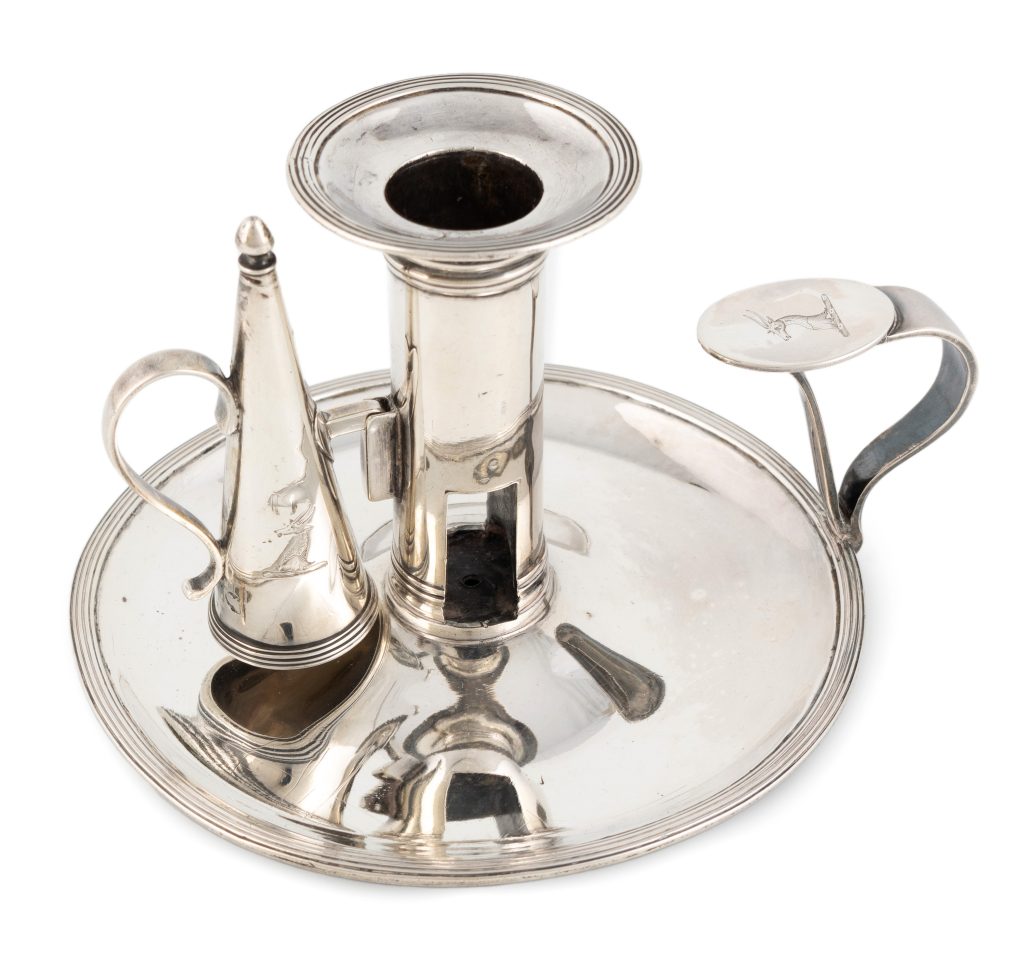 Late Flog It! star Michael Baggott's silver collection sold for over £125,000 at auction, more than doubling its estimate, with rare York pieces sparking intense bidding.