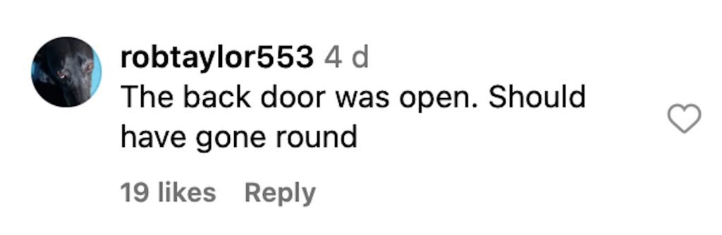 Social media comment on the post of Cops used a chainsaw to cut down a drug suspect’s door in Bishops Stortford as part of Essex and Herts raids targeting local dealers and safeguarding the public.