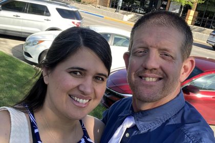 Couple killed on Devil’s Den trail identified as Clinton and Cristen Brink as Arkansas police release suspect details and urge public to check footage from 26 July.