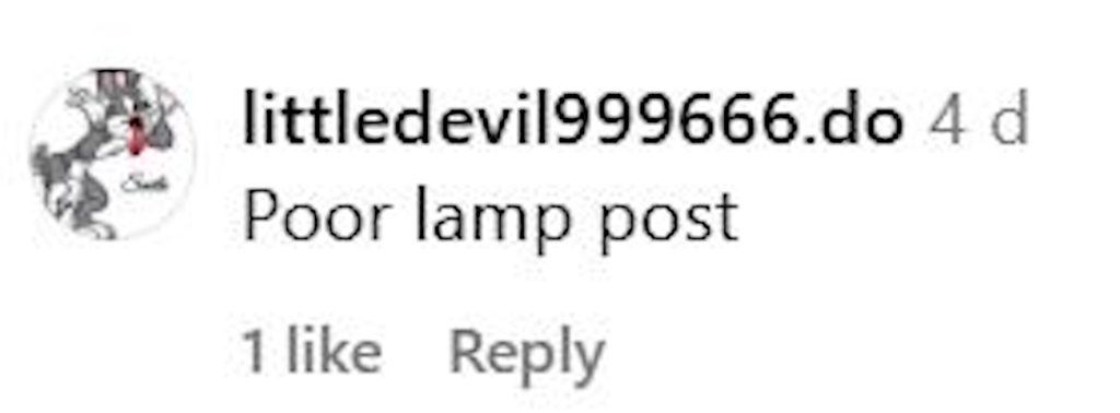 Social media comment on the post of E-scooter rider crashes into lamppost while riding hands-free in Hackney - viral clip sparks mix of laughs and concern as nearby ambulance is spotted.