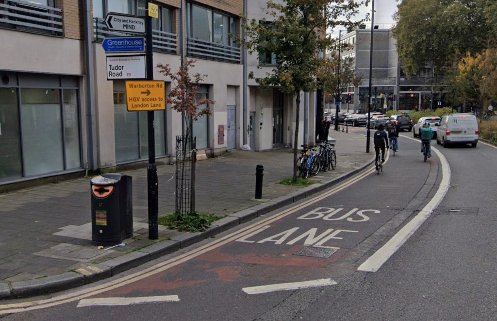 E-scooter rider crashes into lamppost while riding hands-free in Hackney - viral clip sparks mix of laughs and concern as nearby ambulance is spotted.