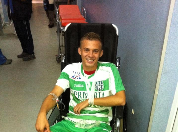 Former Liga 1 footballer Caius Lungu dies of heart attack at 36 while jogging in Romania - leaves behind wife and two children as tributes pour in from his club.