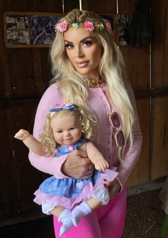 Influencer Marcela Iglesias believes her £350 reborn doll is haunted after visiting Mexico’s Island of the Dolls, claiming it brought home the spirit of a drowned teen.