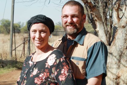 Newlywed mum Lee-Ann Erasmus is battling cervical cancer while pregnant, just months after her husband was diagnosed with terminal liver cancer. The family continues to fight together.