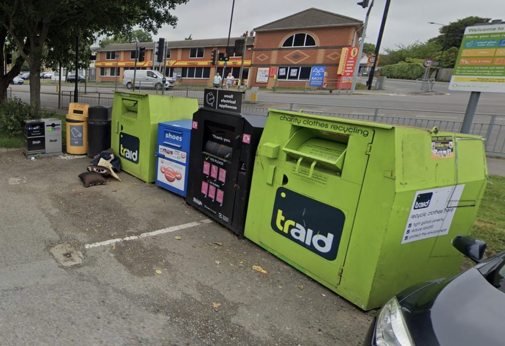Well-meaning donors face £1,000 fines for leaving bags by charity bins in Slough - as the council warns even clothes left outside containers count as fly-tipping.